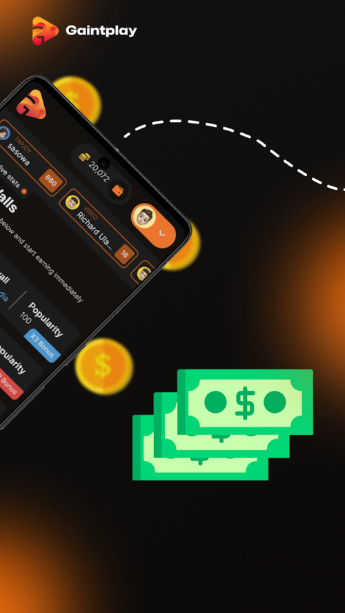 Gaintplay - Make Money Now Zrzut ekranu 2
