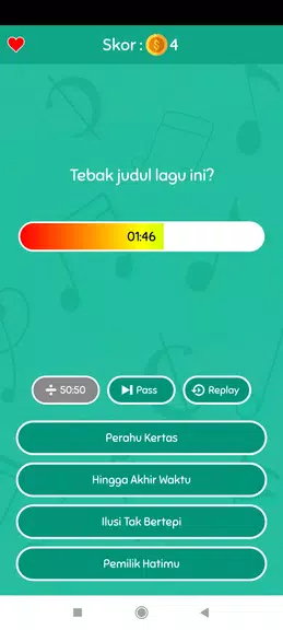 Game Tebak Lagu 螢幕截圖 3