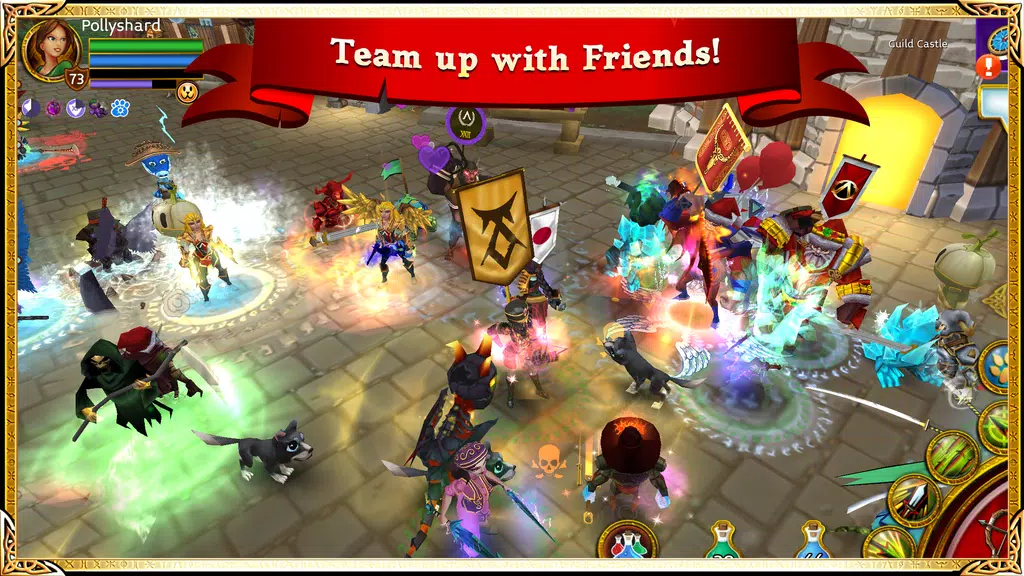 Arcane Legends MMO-Action RPG ภาพหน้าจอ 1