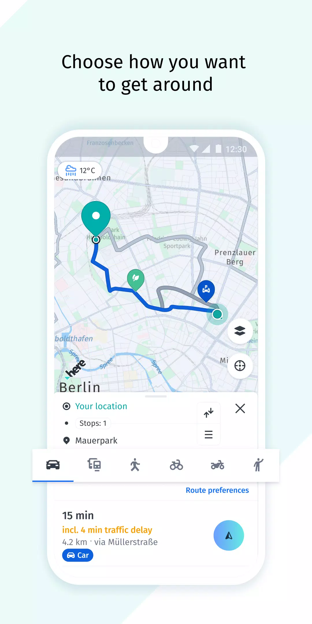 HERE WeGo 地图和导航应用截图第3张
