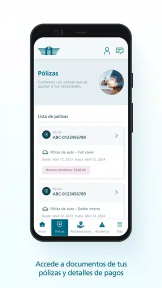 Seguros Múltiples 螢幕截圖 2