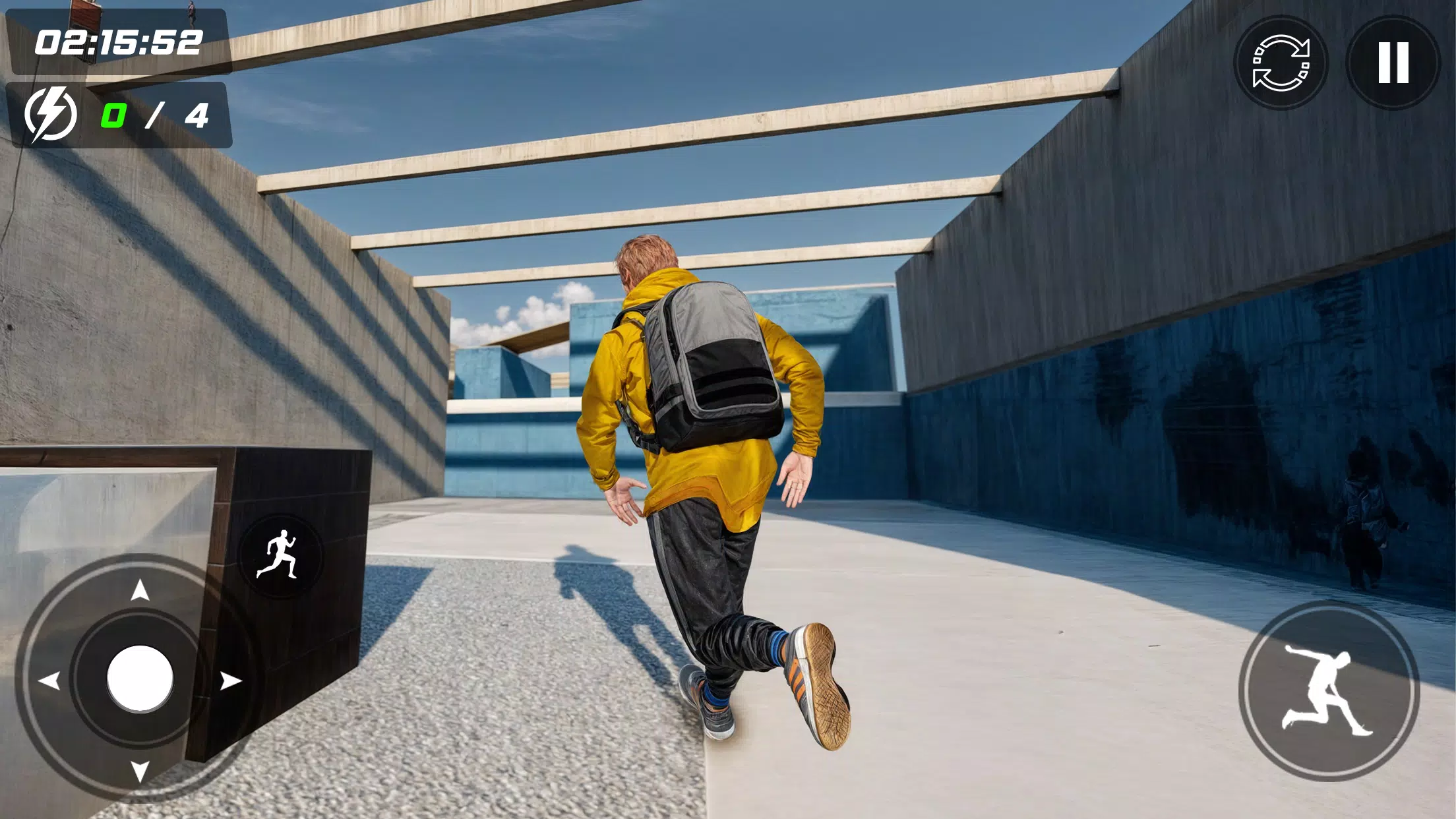 Going Up Rooftop Parkour Games 螢幕截圖 3