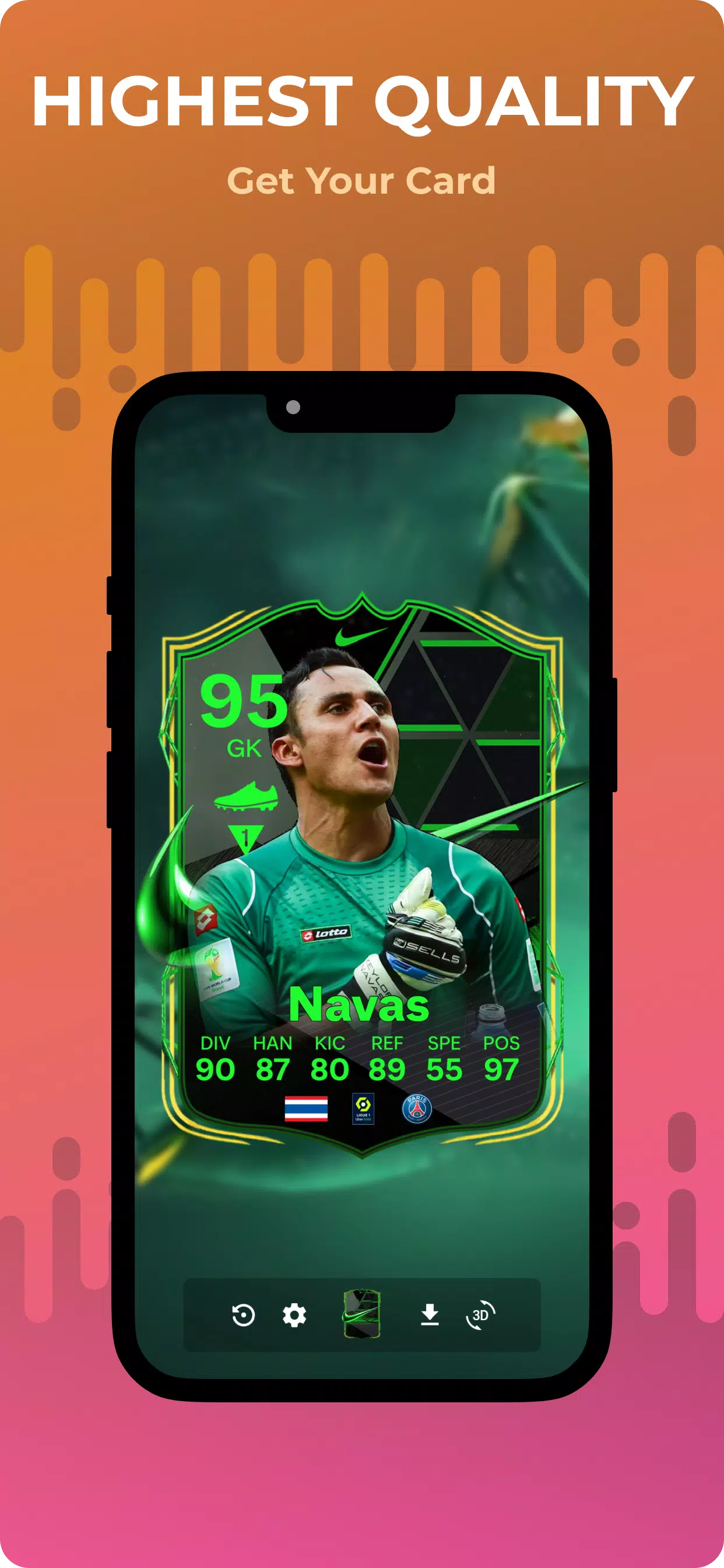 FUT Card Creator 24 Ảnh chụp màn hình 2