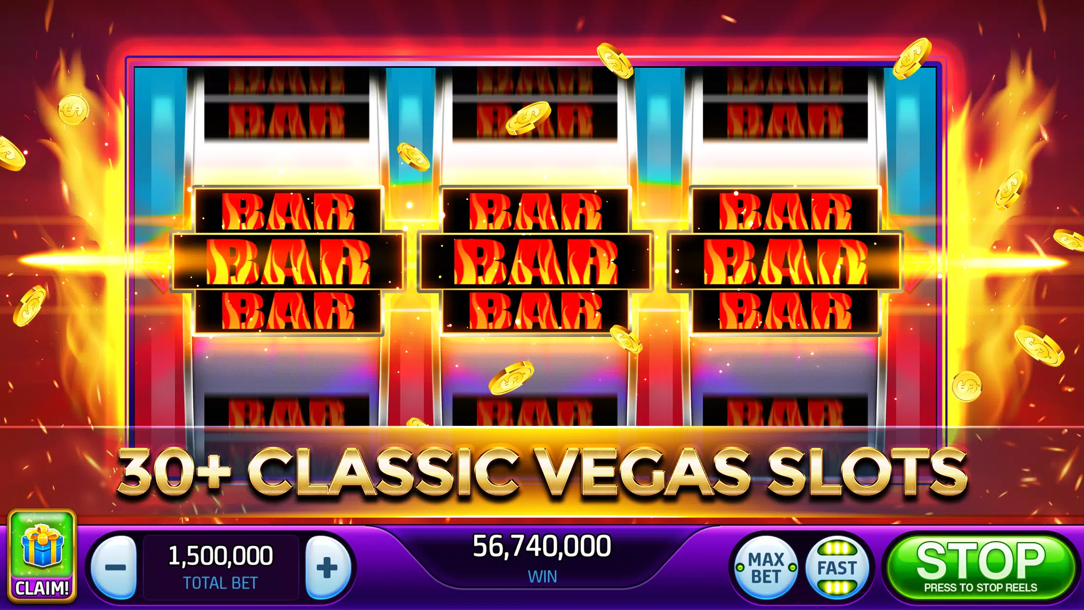 Vegas Classic Slots—777 Casino Tangkapan skrin 0