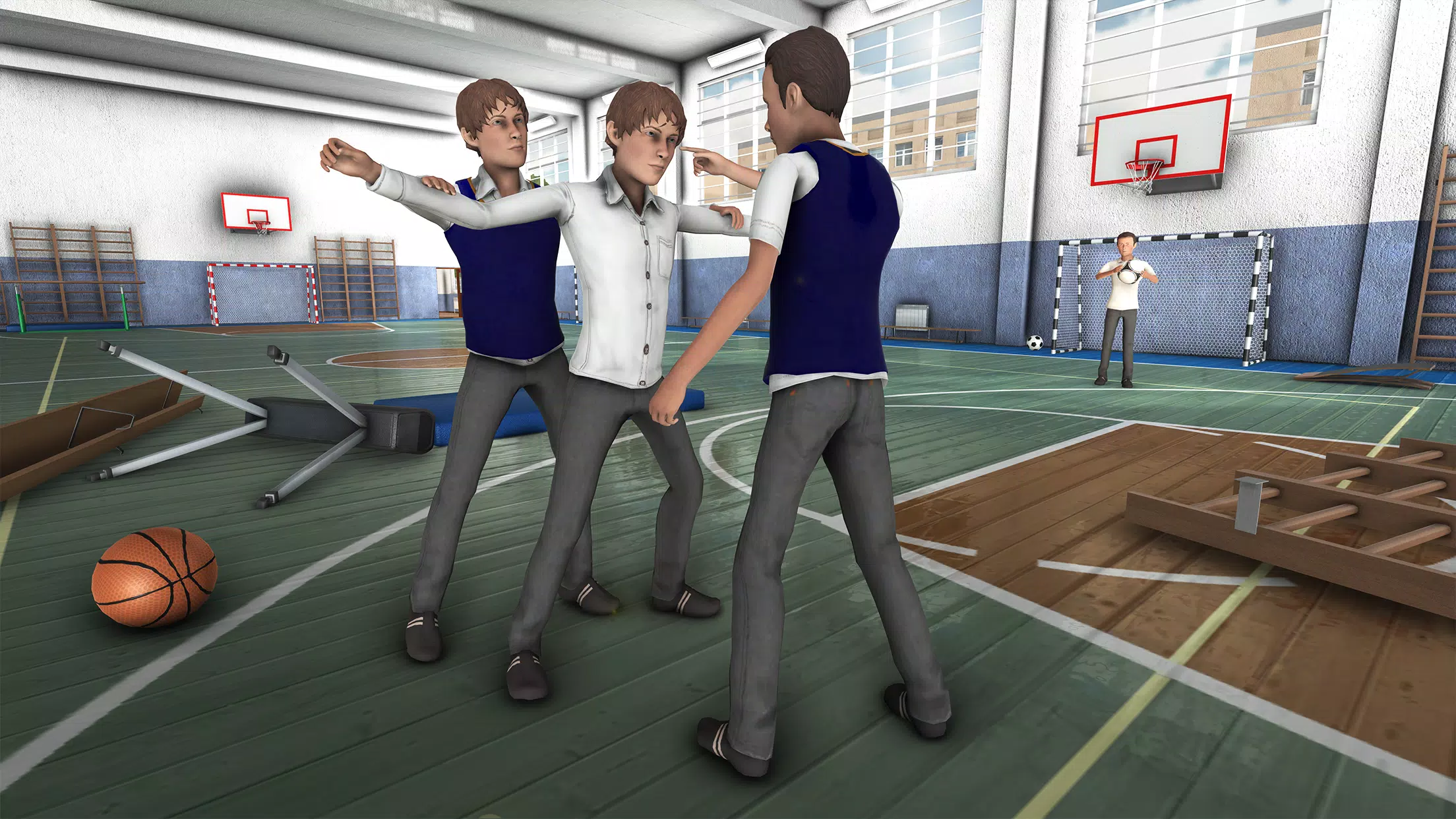 Bad Guys at School: Bad Boy 3D Скриншот 2