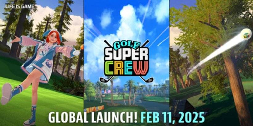 Golf Super Crew is een aankomende Next-Gen Golf Simulator op mobiel met kleurrijke arcade flair