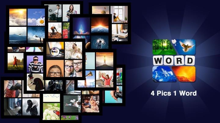 Puzzle: 4 pics 1 word offline 스크린샷 1