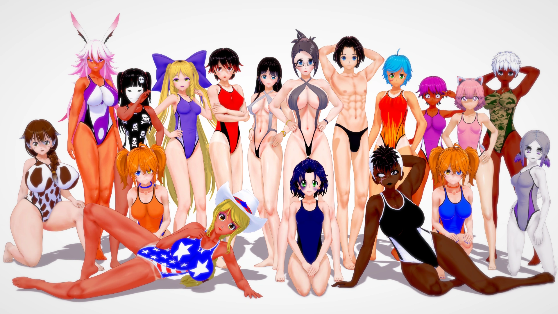 NSFW: Natural Selection Female Wrestling スクリーンショット 0