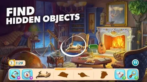 Secret Mansion: Hidden Objects Captura de pantalla 0