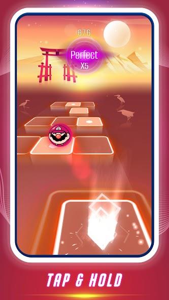 Dance Tiles: Music Ball Games Mod Ảnh chụp màn hình 0