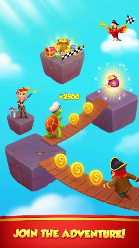 Coin Rush - Pirate GO! स्क्रीनशॉट 1