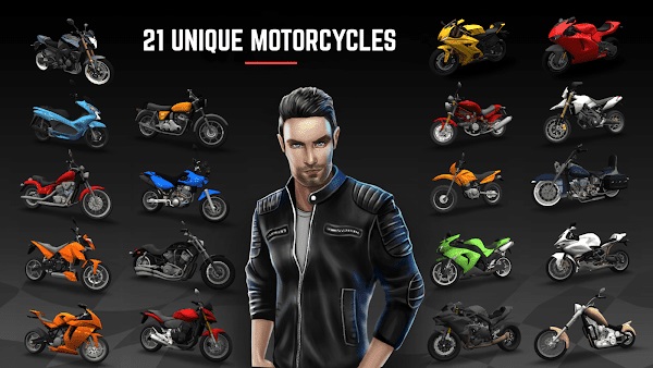 Racing Fever: Moto ภาพหน้าจอ 1