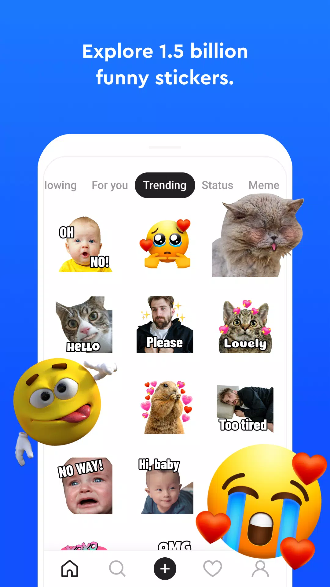 Sticker.ly - Sticker Maker スクリーンショット 1