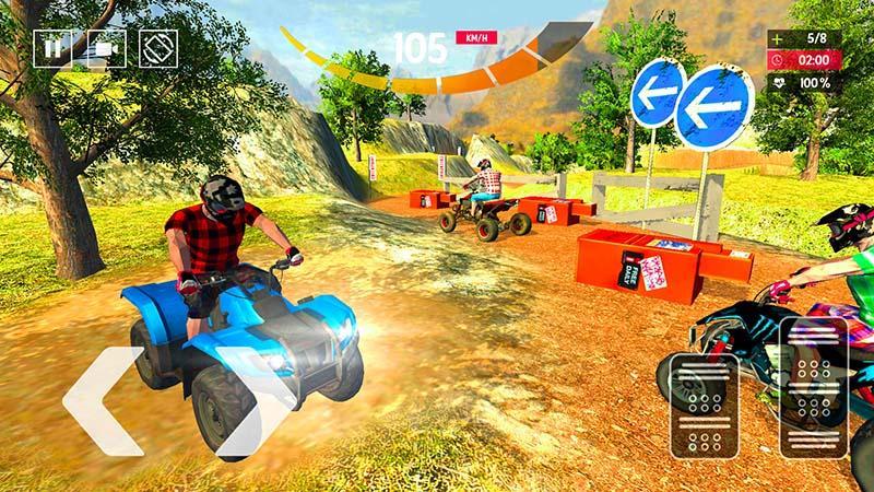 Atv Bike Game - Quad Bike Game Capture d'écran 2