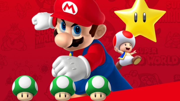 Mario Image from Official Nintendo Site