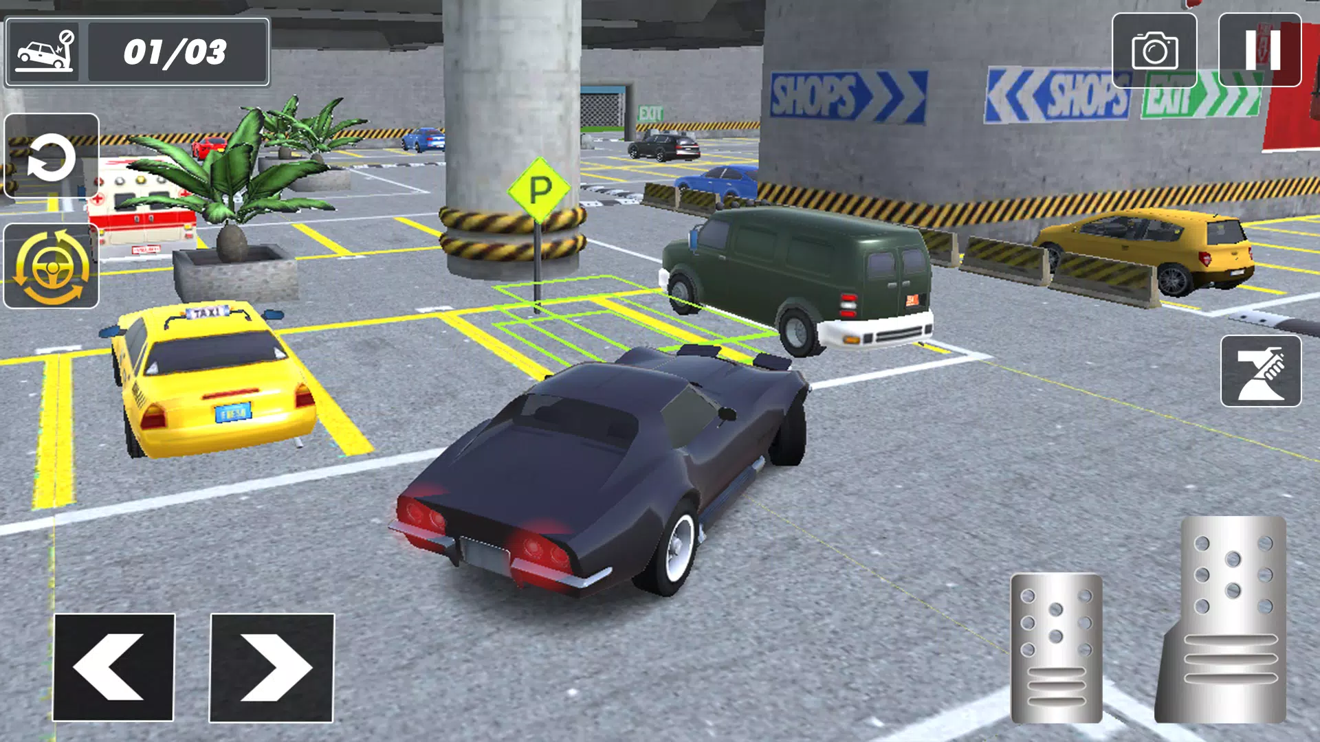 Car Parking 3D Simulation Game ဖန်သားပြင်ဓာတ်ပုံ 2