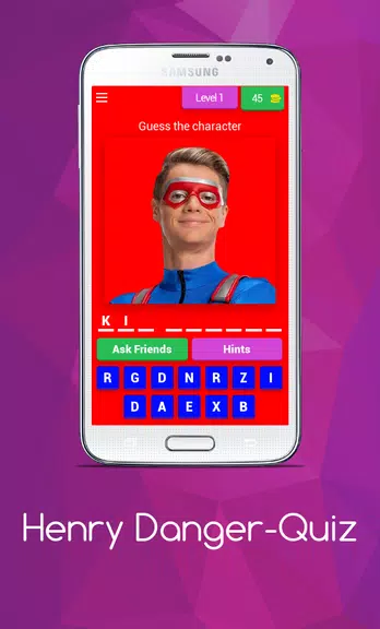 Henry Danger-Quiz Ekran Görüntüsü 0