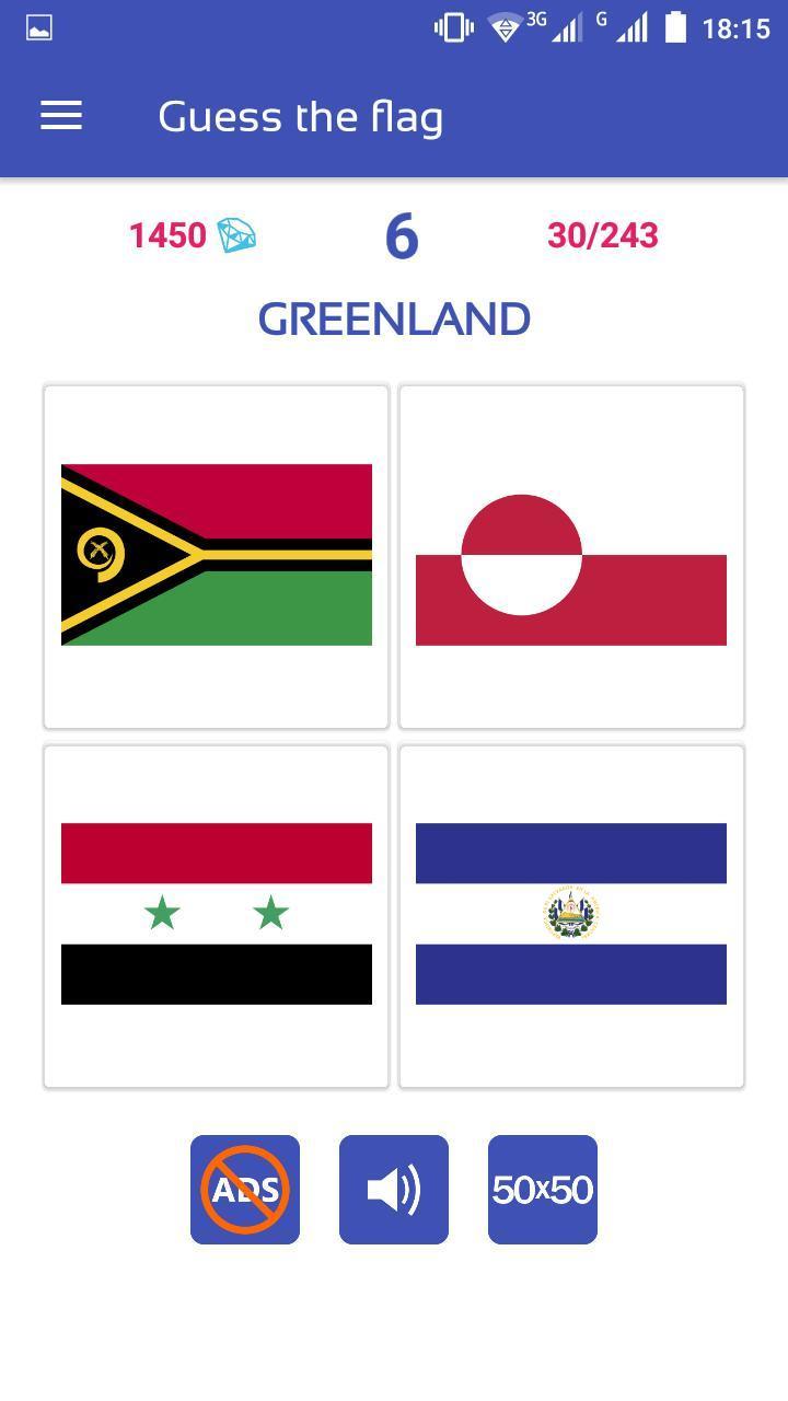 Flags Quiz Schermafbeelding 1