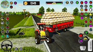 Farm Tractor Driving Game 2023 Скриншот 2