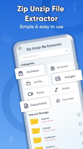 Zip File Reader 7zip Extractor 스크린샷 0