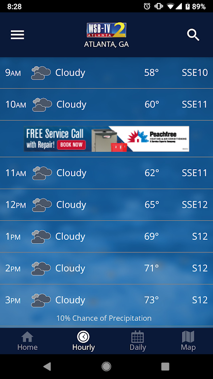 WSB-TV Weather Screenshot 3