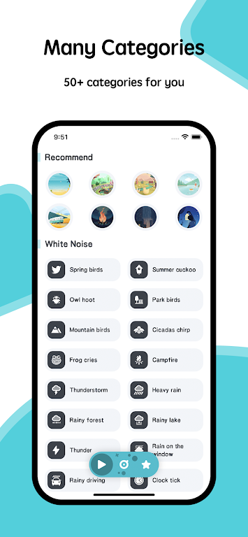 White Noise for Sleep Relax Mod Скриншот 2