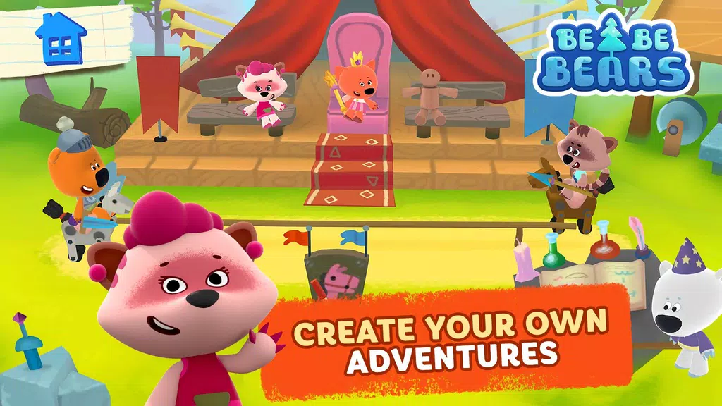 Be-be-bears - Creative world 스크린샷 3