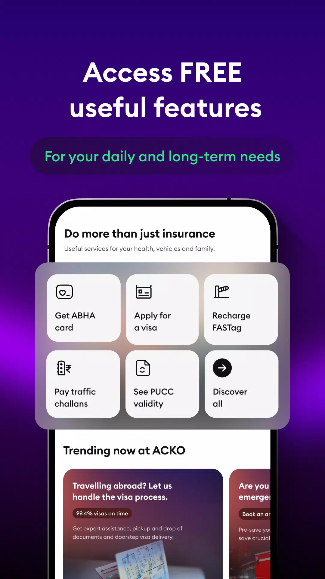 ACKO Insurance スクリーンショット 2