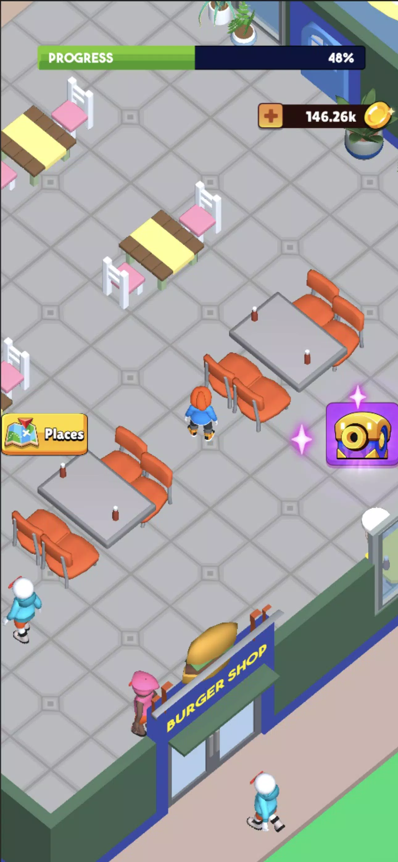 Fast Food Idle Tycoon स्क्रीनशॉट 2