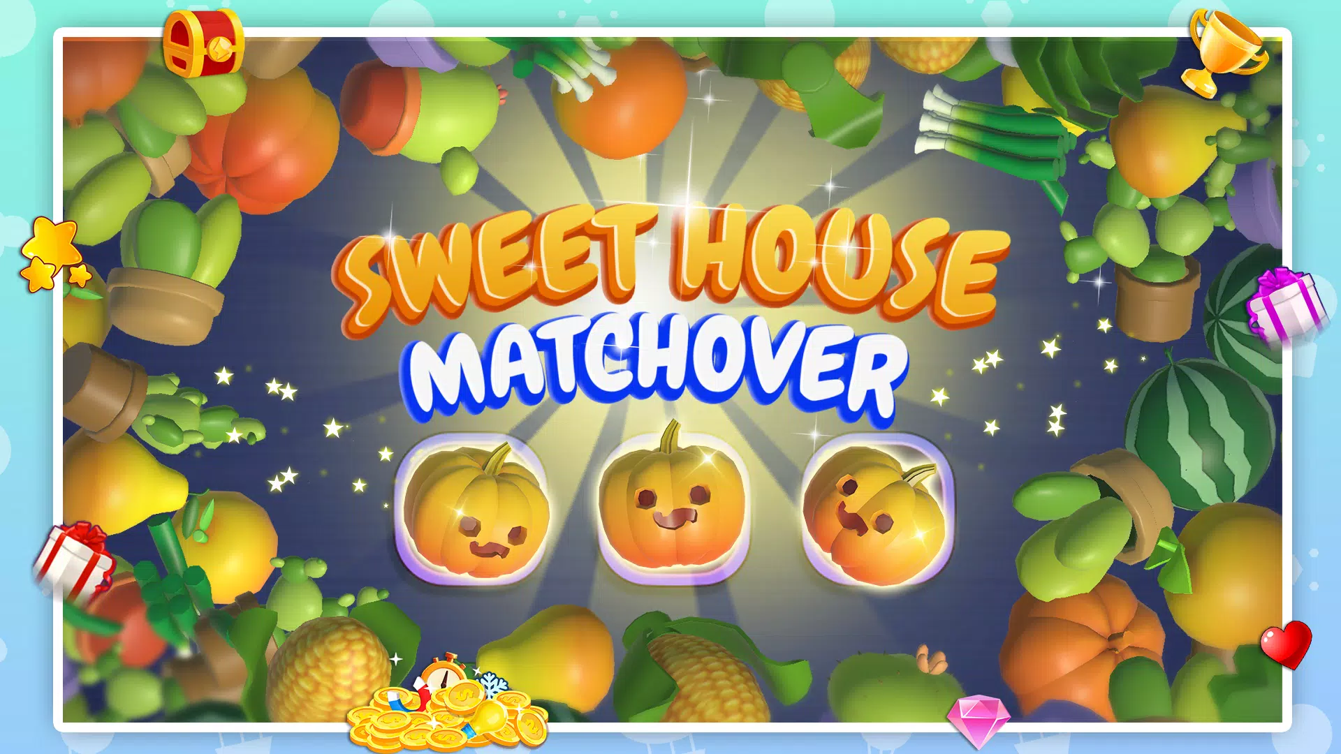 Sweet House Matchover_Triple3D स्क्रीनशॉट 0