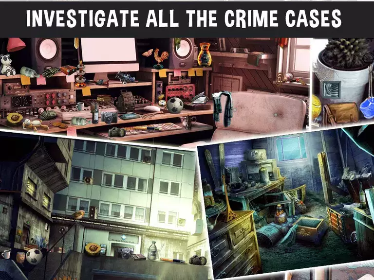 Crime Case :Hidden Object Game Скриншот 0