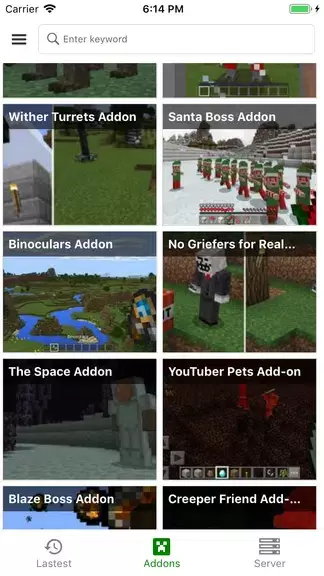 Addons for MCPE - Mods Packs Скриншот 1