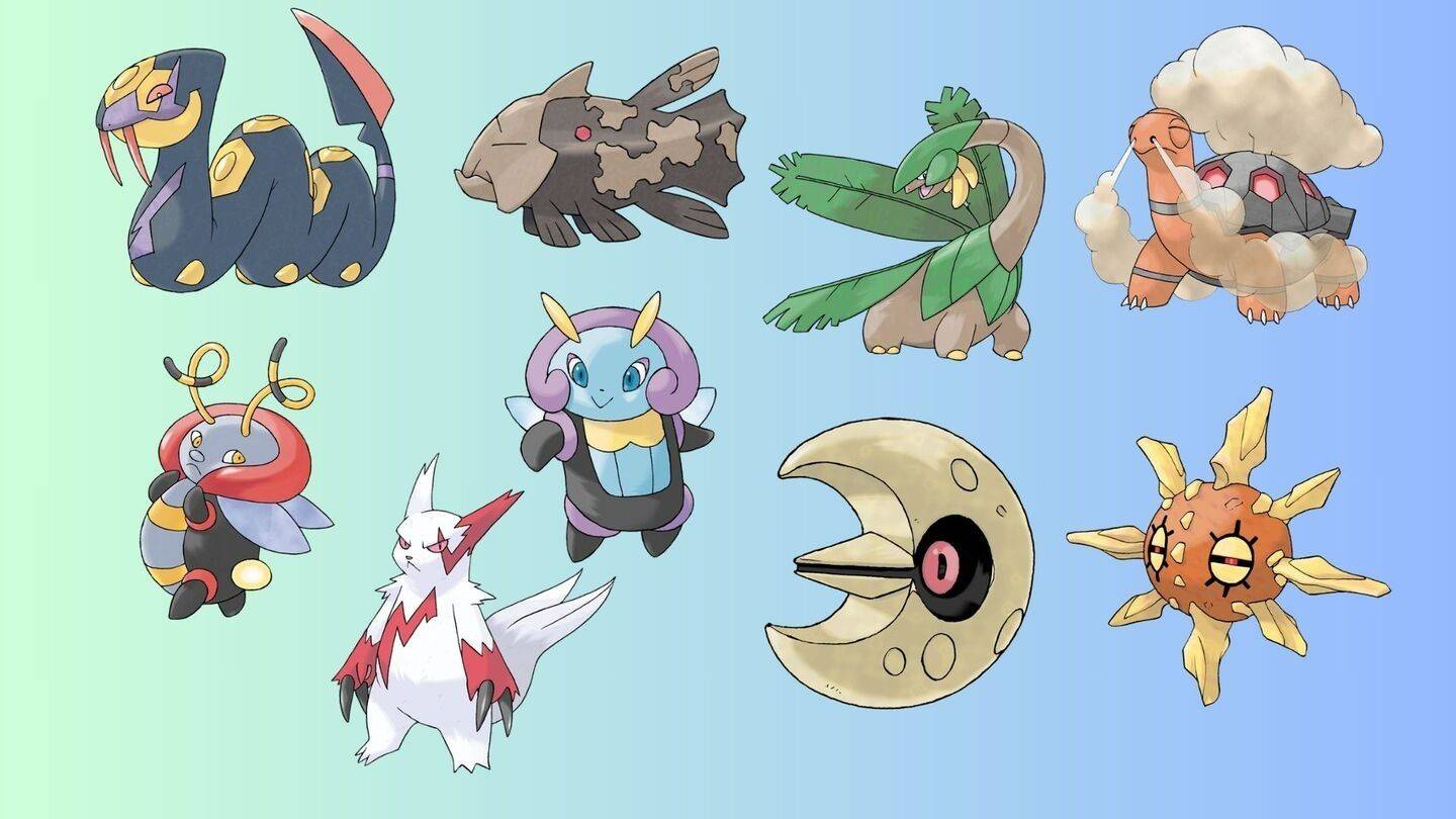 သုံး Pokemon သုံးမျိုးဆက်