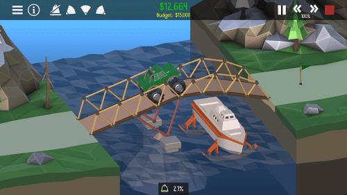 Poly Bridge 2 Captura de tela 1