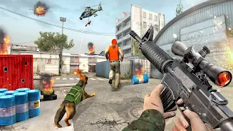 Army Commando fps shooting sim Скриншот 0