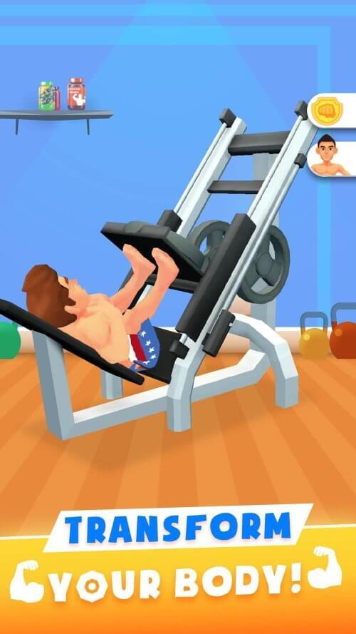 Idle Workout Master Captura de tela 1