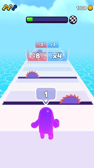 Join Blob Clash 3D: Mob Runner Mod Screenshot 0