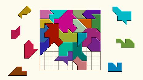 Super Tangram Puzzle Captura de tela 0