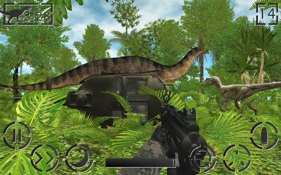 Dinosaur Hunter: Survival Game Tangkapan skrin 2