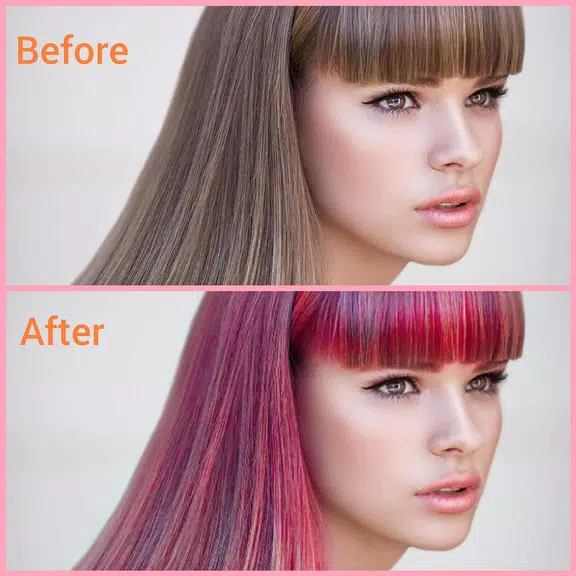 Hair Color Changer - Hair Dye Screenshot 0