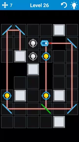 Laser Puzzle - Logic Game Capture d'écran 1