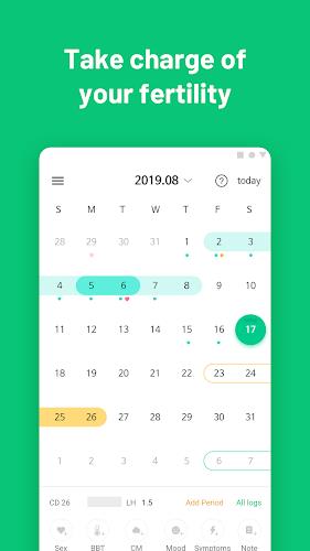 스마일리더 - 배란일 계산, 임신, 육아일기 Screenshot 3