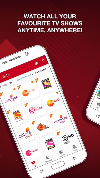 JioTV: Live TV, Catch-Up & OTT Скриншот 0