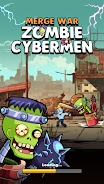 Merge War: Zombie vs Cybermen ဖန်သားပြင်ဓာတ်ပုံ 2