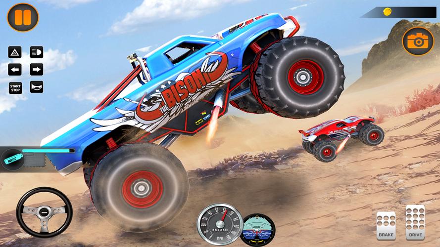 Monster Truck Off Road Racing 螢幕截圖 2