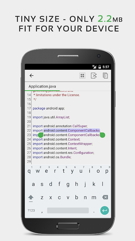 QuickEdit Текстовый редактор Скриншот 2