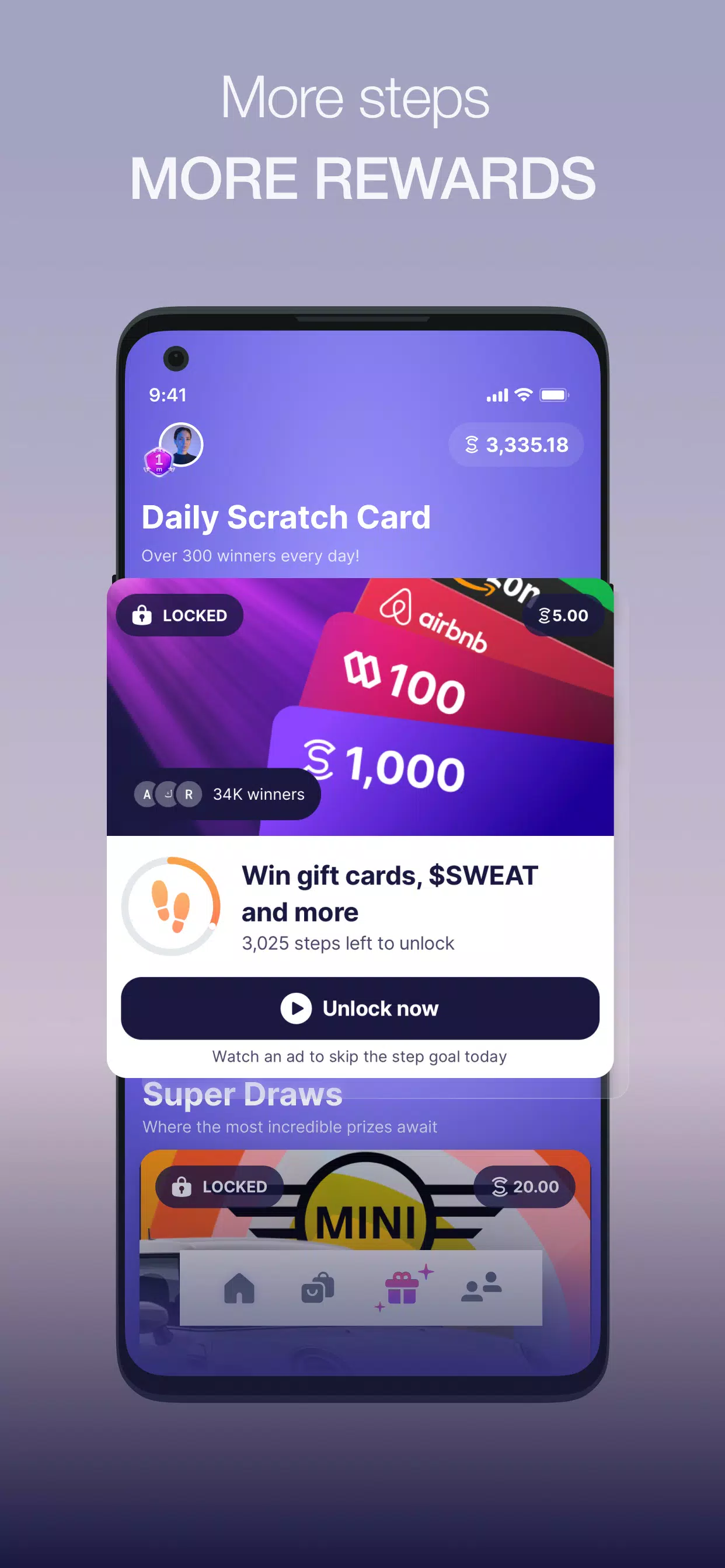 Sweatcoin Captura de tela 2