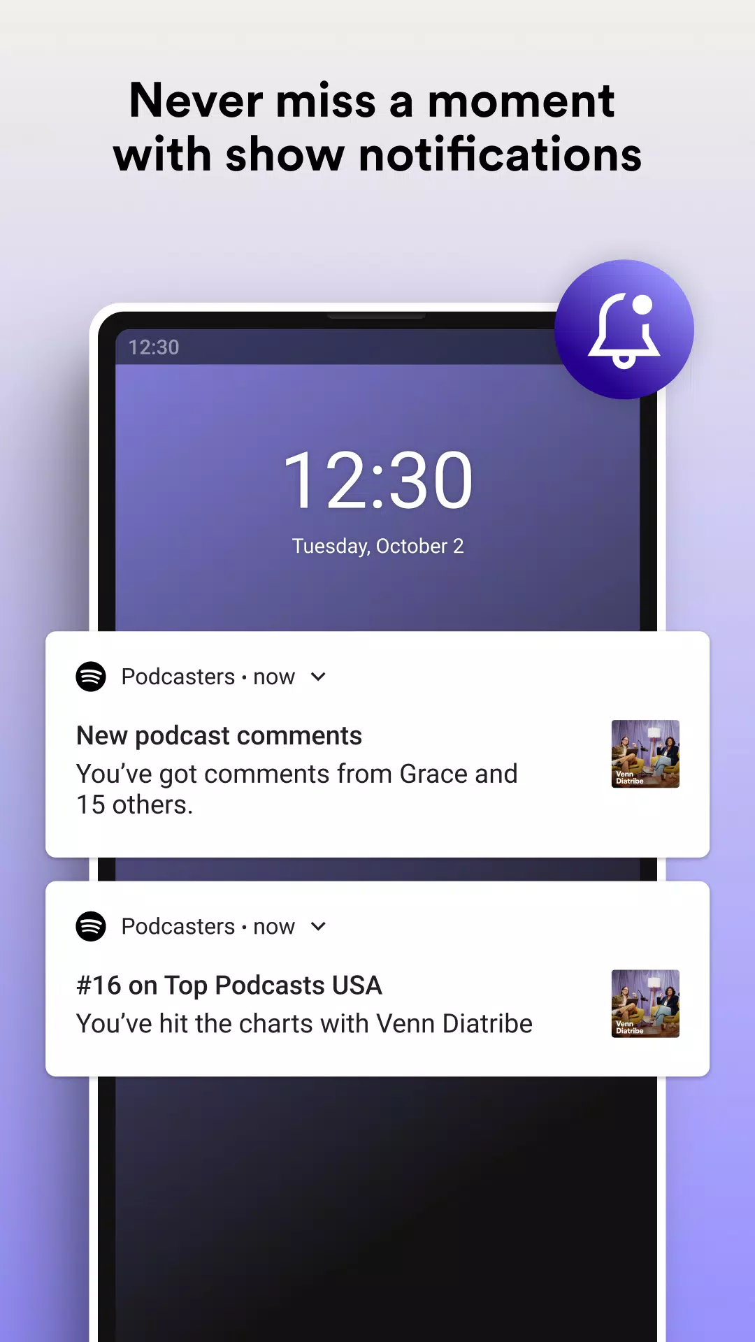 Spotify for Podcasters ภาพหน้าจอ 3