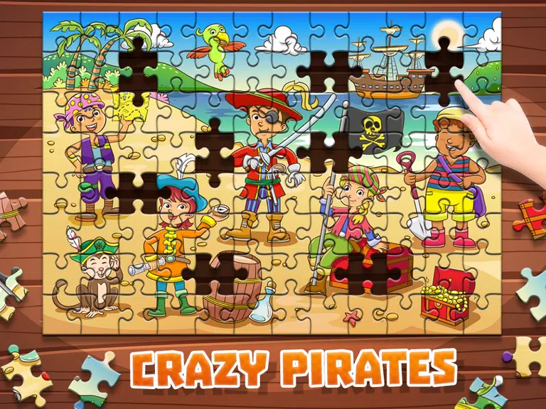 Princess Jigsaw Puzzles Kids Screenshot 1