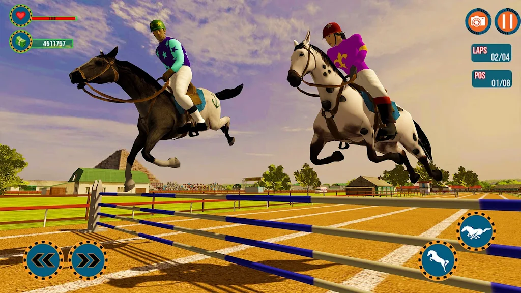 Horse Riding:Horse Racing Game Schermafbeelding 0